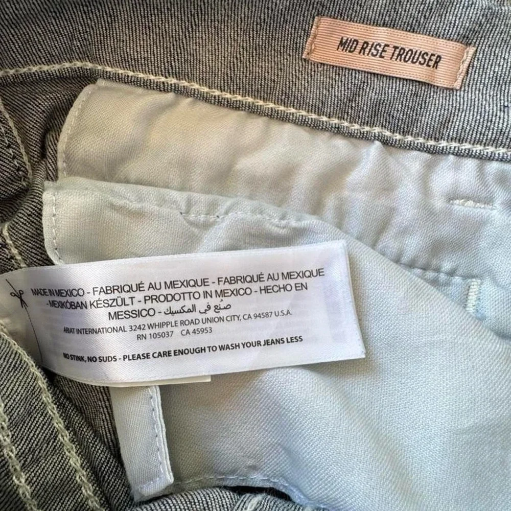 Ariat Real Denim Mid Rise Boot Cut Jeans Blue Denim 32 S New with Tag - Picture 6 of 7